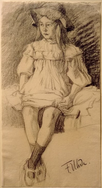 Ragazza sduta con cappello, 1905 - Frankfurt A. M., Städelsches Kunstinstitut